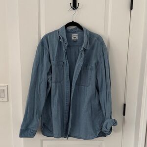 Old Navy Blue Button Down Shirt